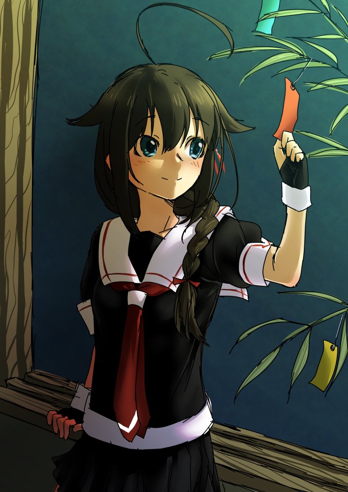 shigure and shigure kai ni (kantai collection) drawn by verokinman