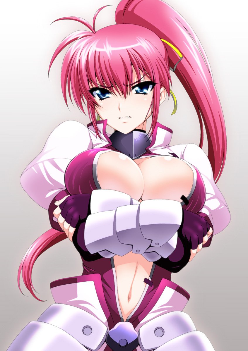 signum (lyrical nanoha and 3 more) drawn by isse