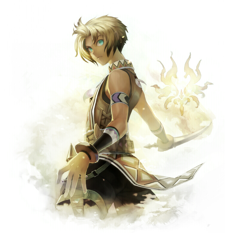 hugo (gensou suikoden and 1 more) drawn by bun-o