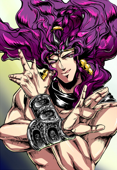 kars (jojo no kimyou na bouken and 1 more) drawn by nankotsu_zombie
