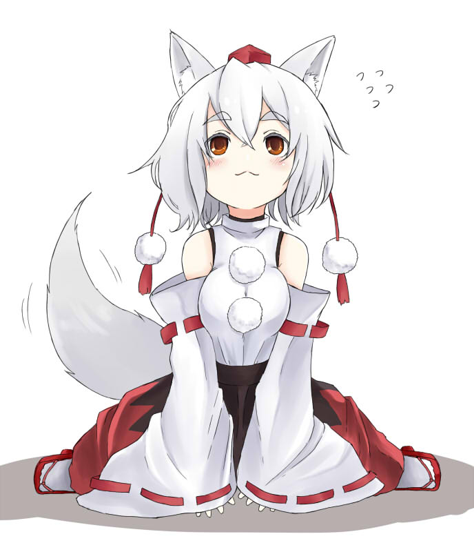 inubashiri momiji (touhou) drawn by hiba_(p-p-purin)