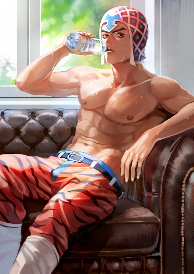 guido mista (jojo no kimyou na bouken and 1 more) drawn by higurehiiro
