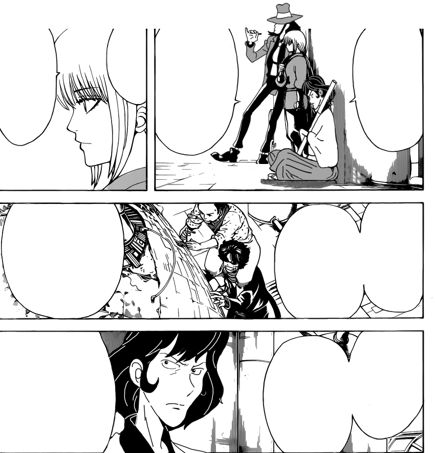 jigen daisuke, ishikawa goemon xiii, sakamoto tatsuma, and mutsu (gintama and 1 more)