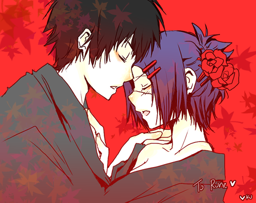 chrome dokuro and hibari kyouya (katekyo hitman reborn!) drawn by kurot