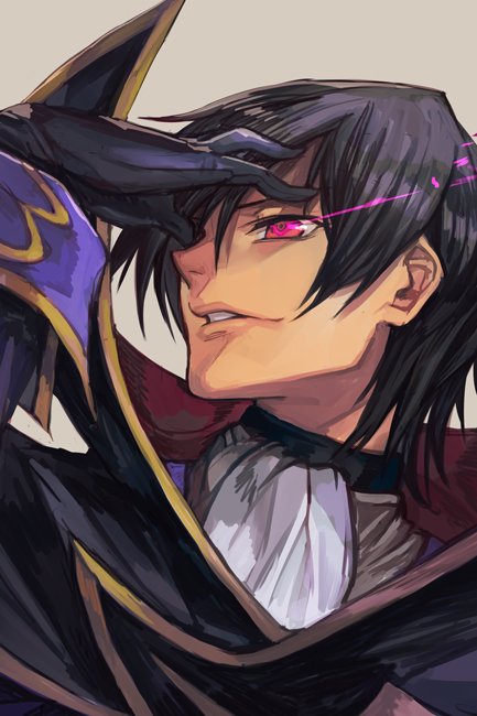 lelouch vi britannia (code geass) drawn by hungry_clicker