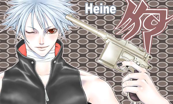 haine rammsteiner (dogs: bullets & carnage) drawn by aoneko-plus
