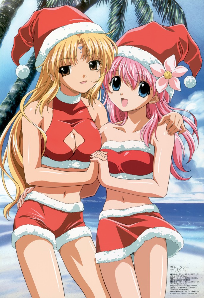 milfeulle sakuraba and ranpha franboise (galaxy angel) drawn by fujita_mariko