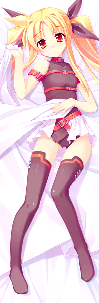 fate testarossa (lyrical nanoha and 2 more) drawn by himukai_kyousuke
