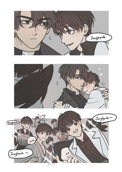 kim dokja and yoo joonghyuk (omniscient reader's viewpoint) drawn by mikoyuki