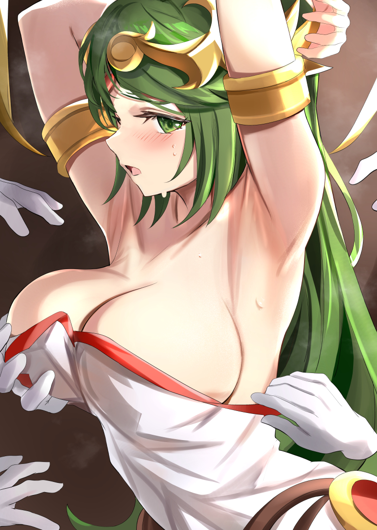 palutena (kid icarus and 1 more) drawn by tomas_(kaosu22)