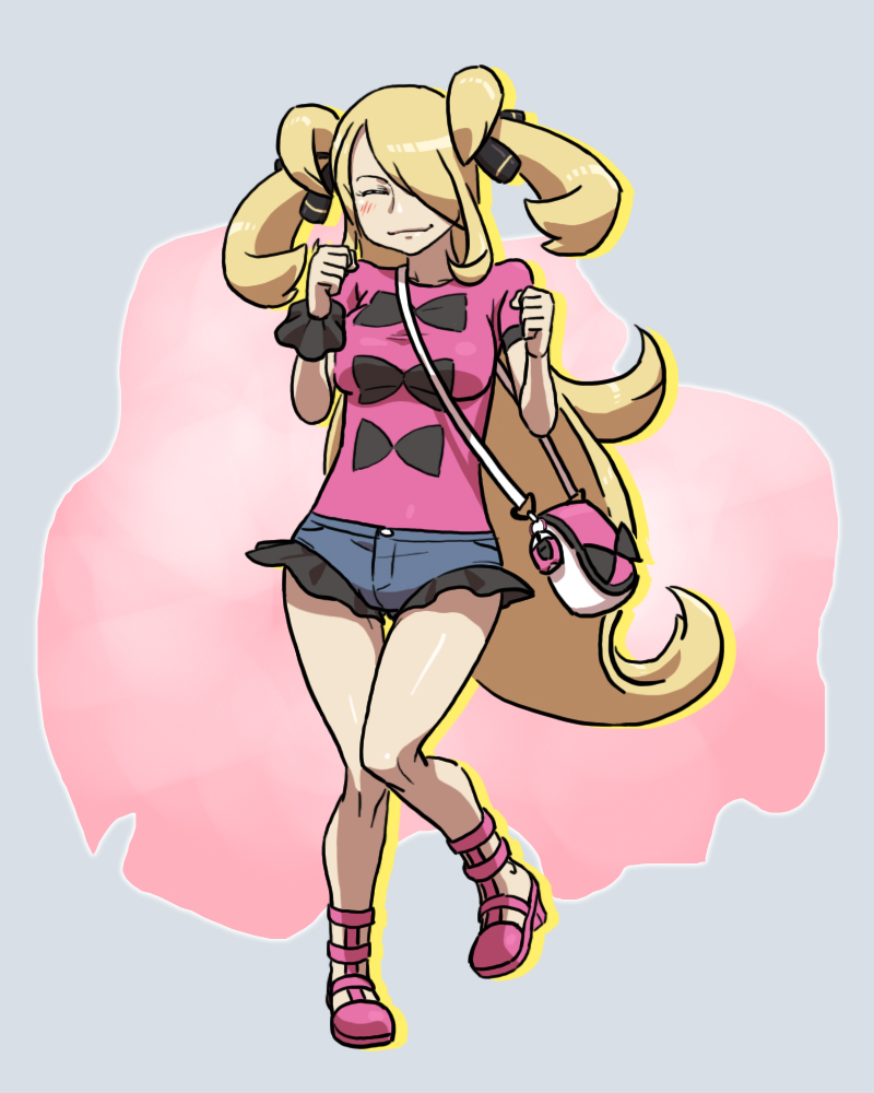 cynthia and shauna (pokemon and 1 more) drawn by habatakuhituji