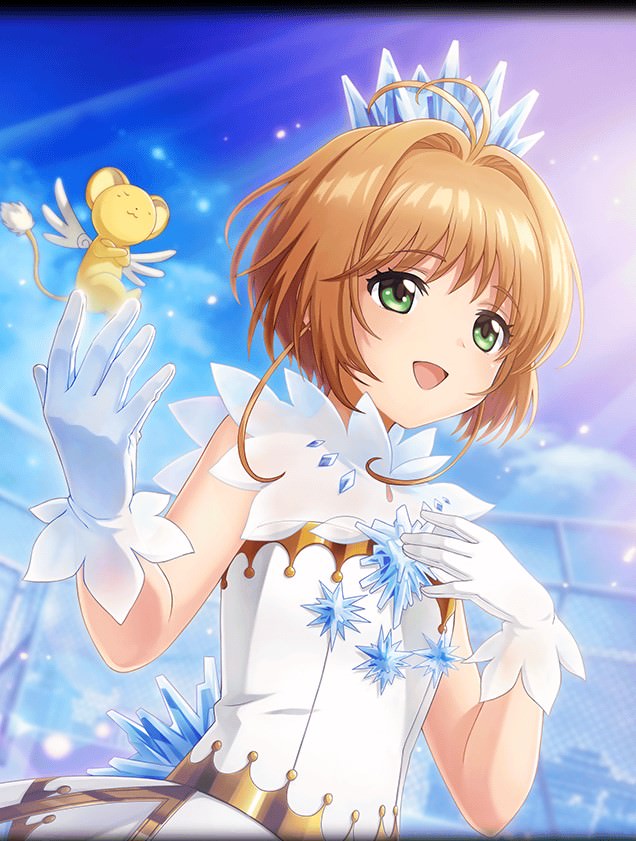 kinomoto sakura and kero (cardcaptor sakura and 2 more)