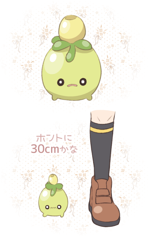 smoliv (pokemon and 1 more) drawn by minashirazu