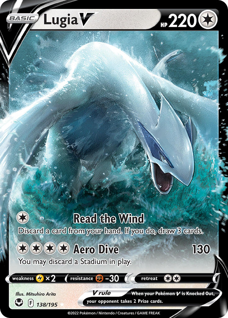 lugia (pokemon and 1 more) drawn by arita_mitsuhiro