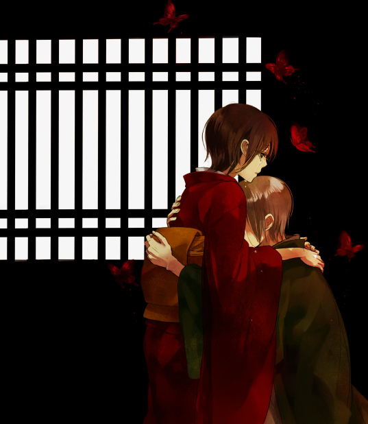 tachibana chitose and tachibana itsuki (fatal frame and 1 more) drawn by koko_(oyasuminasai)