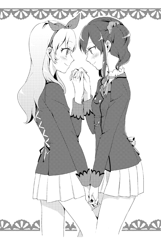 hoshimiya ichigo and kiriya aoi (aikatsu!) drawn by mironomeo