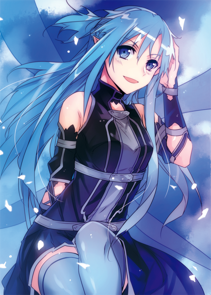 asuna (sword art online) drawn by jianmo_sl