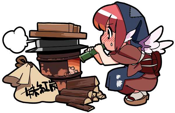 mystia lorelei and okamisty (touhou) drawn by mitsumoto_jouji