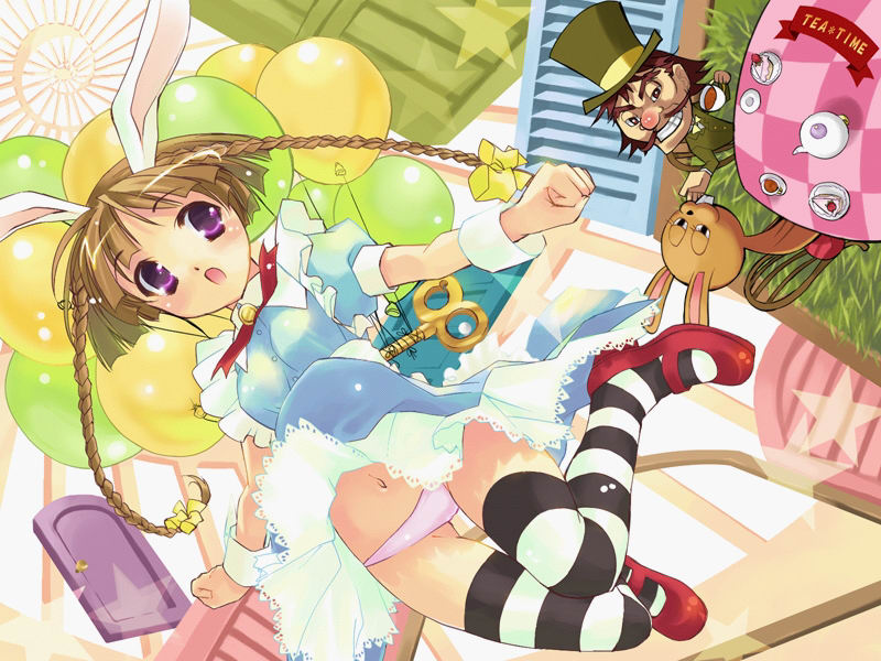 alice's adventures in wonderland and 1 more drawn by ayakaze_ryuushou