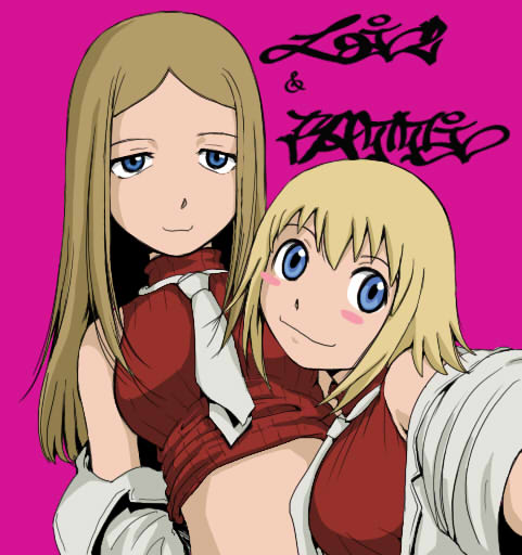 patricia thompson and elizabeth thompson (soul eater) drawn by mac-v