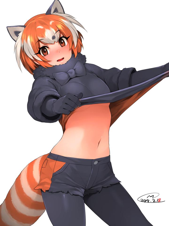 red panda (kemono friends and 1 more) drawn by mitsuba_minoru