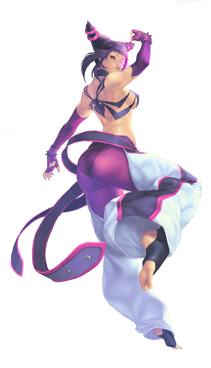 han juri (street fighter and 1 more) drawn by love_cacao