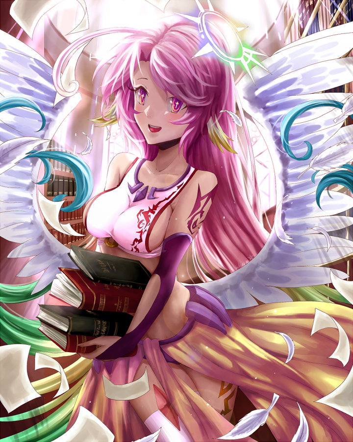 jibril (no game no life) drawn by wani_(fadgrith)
