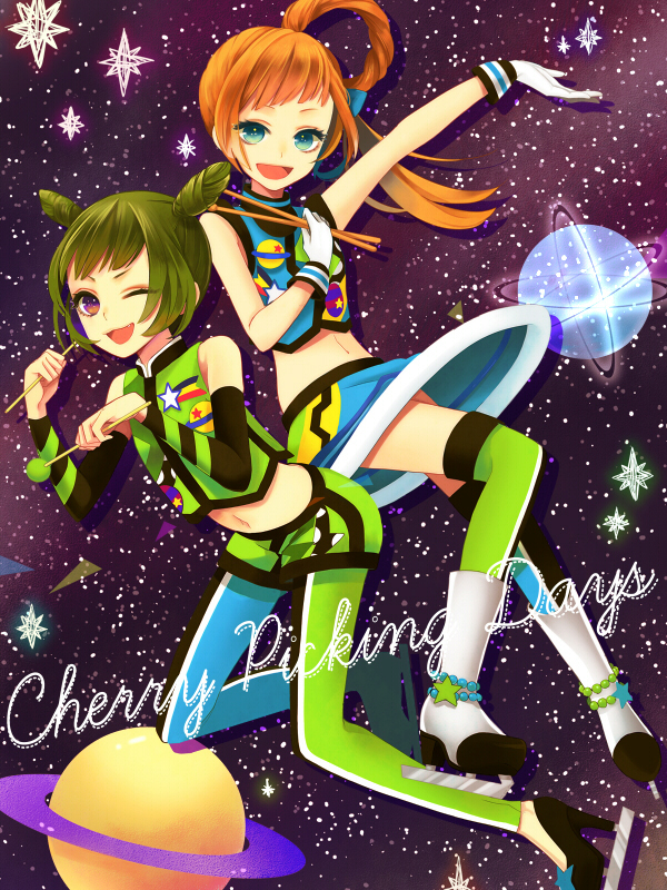 morizono wakana and fukuhara ann (pretty series and 2 more) drawn by coma_(fginiy)