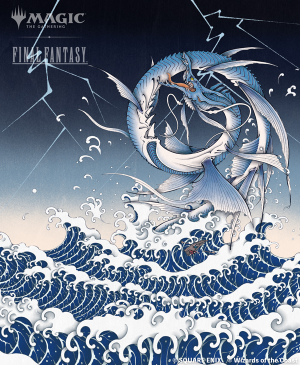 leviathan (final fantasy and 2 more) drawn by nakatsubo_kota