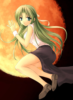sonozaki shion (higurashi no naku koro ni) drawn by houjou_yutori
