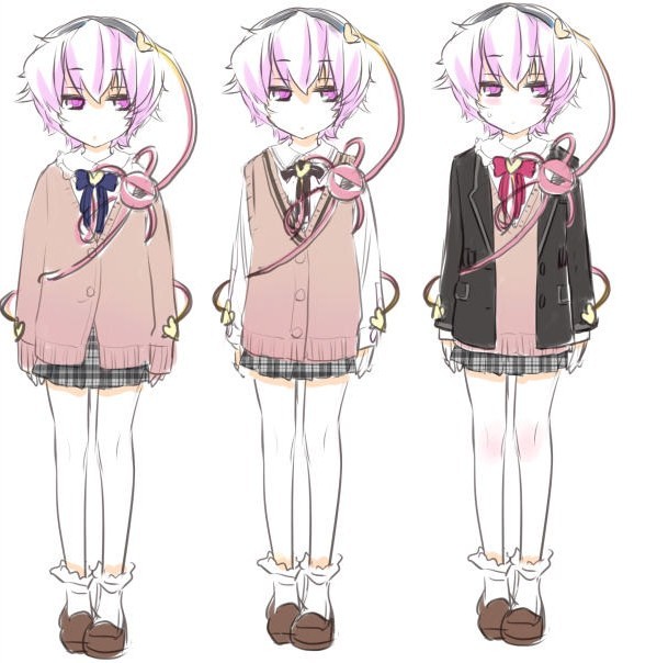 komeiji satori (touhou) drawn by kiritomo_koroha