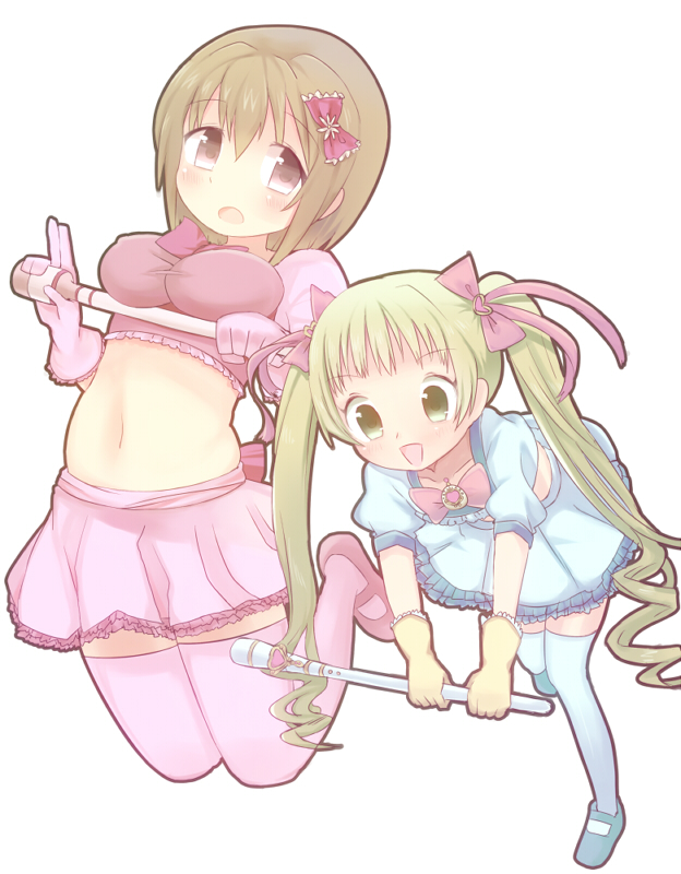 mimura kanako and yokoyama chika (idolmaster and 1 more) drawn by niizuka_(c-drop)