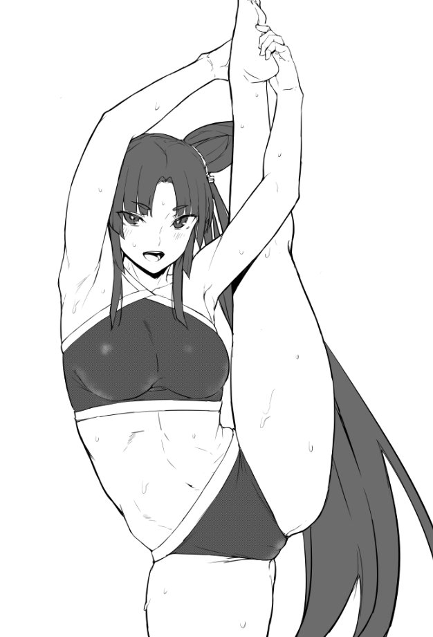 ushiwakamaru (fate and 1 more) drawn by obmas