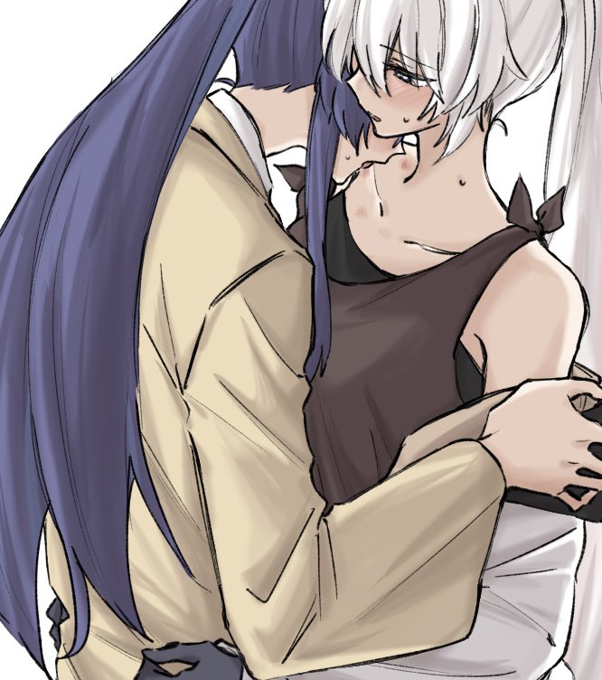 kiana kaslana and raiden mei (honkai and 1 more) drawn by syonosuke9573