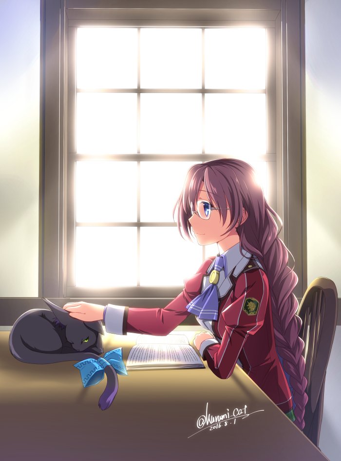 emma millstein and celine (eiyuu densetsu and 2 more) drawn by morisaki_kurumi