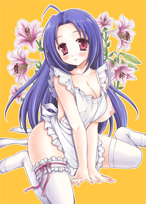 miura azusa (idolmaster and 1 more) drawn by sakura_chidori