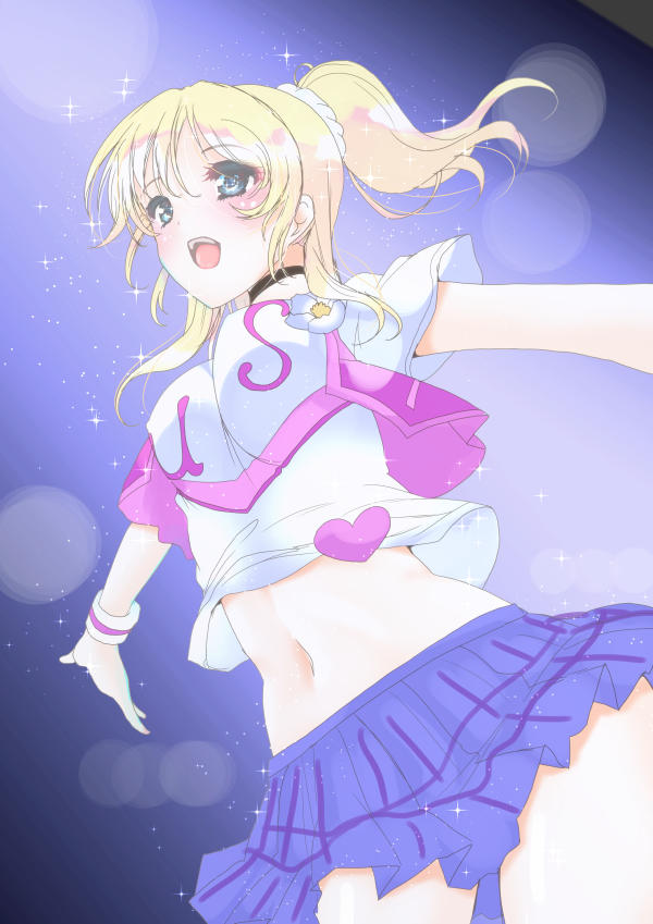 ayase eli (love live! and 1 more) drawn by frapowa