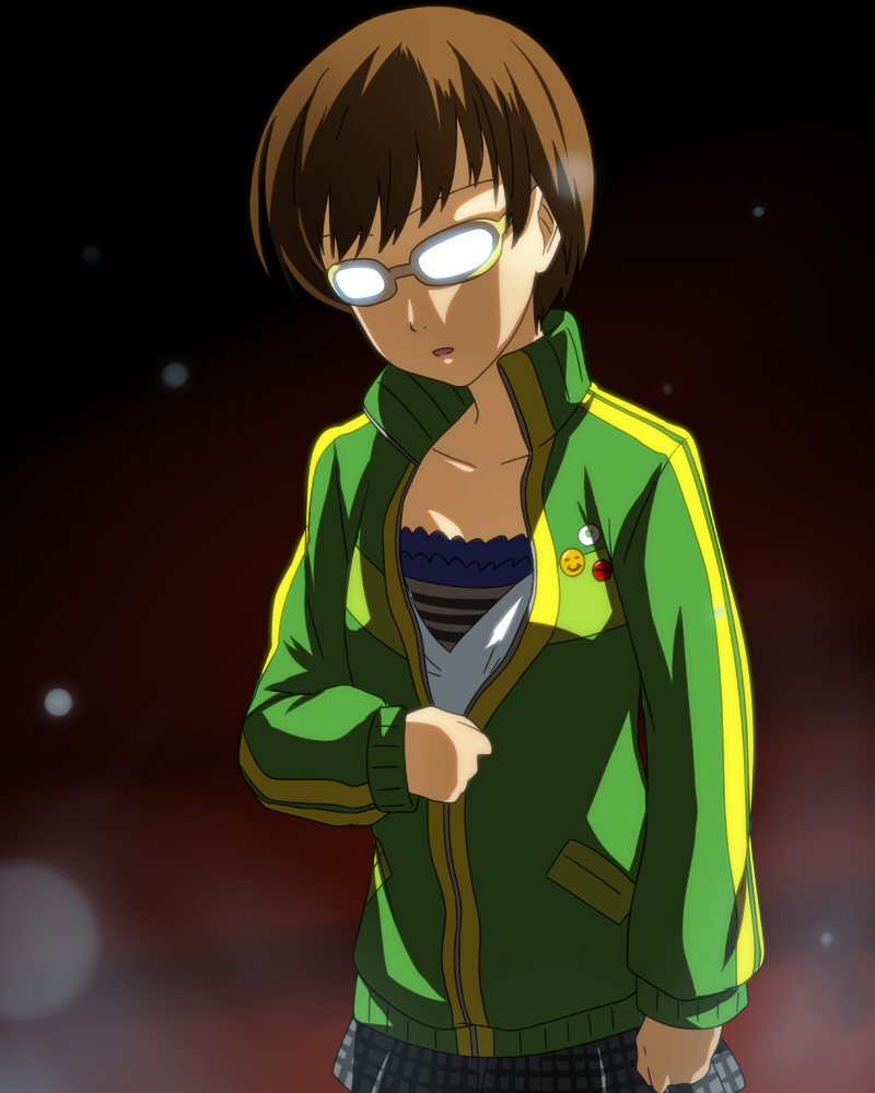 satonaka chie (persona and 1 more) drawn by ikari_manatsu