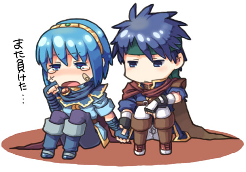 ike and marth (fire emblem and 3 more) drawn by yu_(kaburimono_ex)