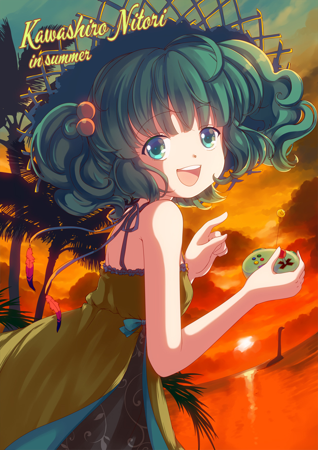 kawashiro nitori (touhou) drawn by iris_anemone