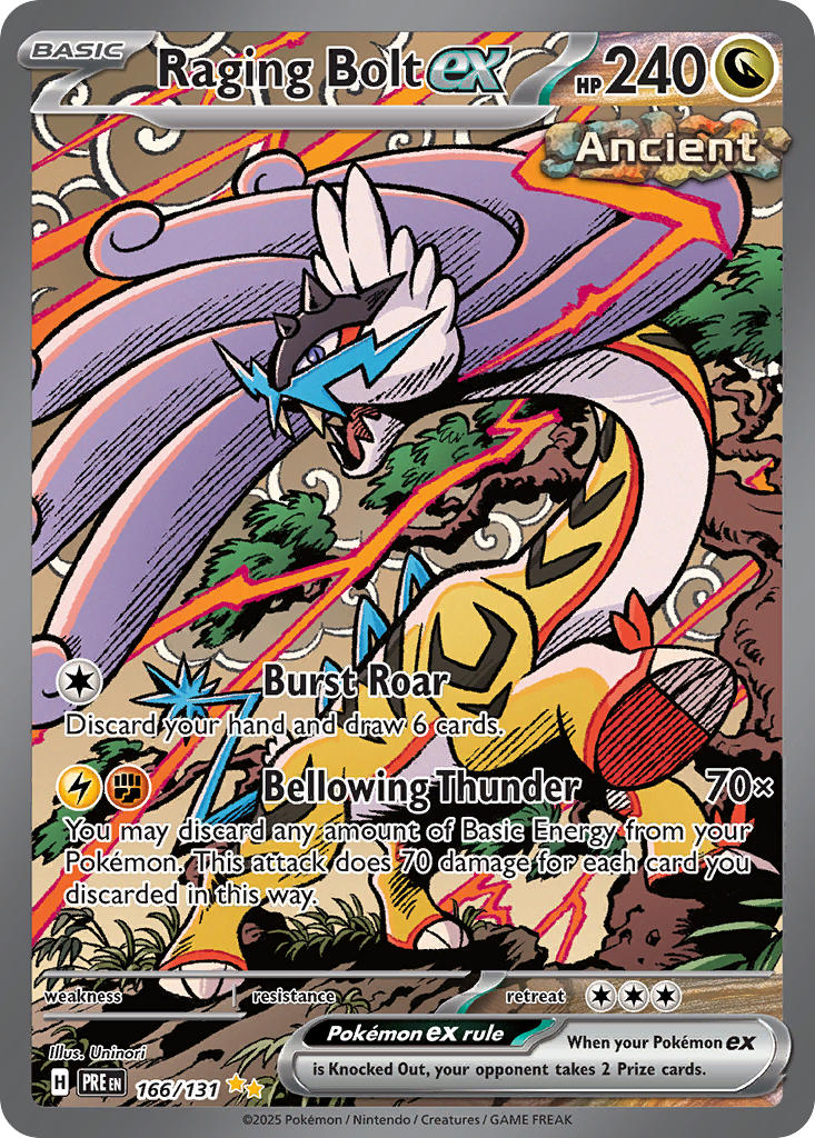 raging bolt (pokemon and 1 more) drawn by uninori