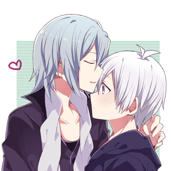 yotsuba tamaki and osaka sougo (idolish7) drawn by kuroton@9610