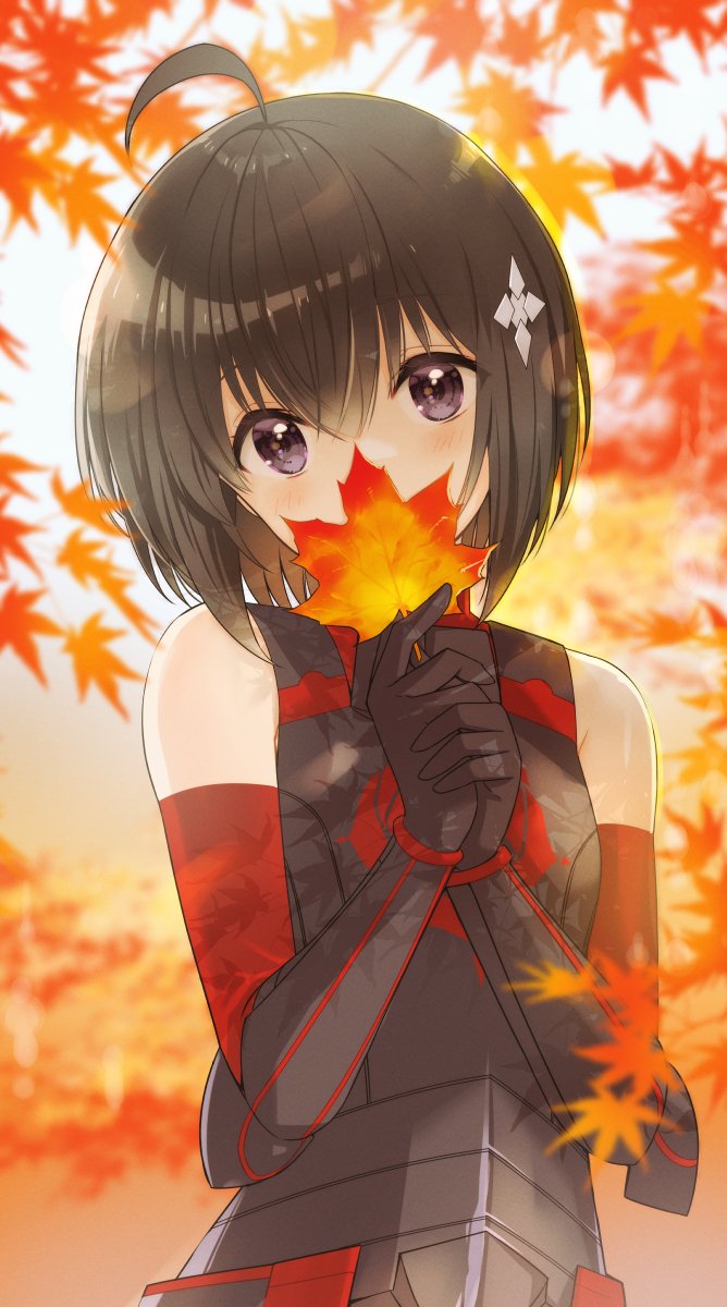 maple (itai no wa iya nano de bougyoryoku ni kyokufuri shitai to omoimasu) drawn by koin_(foxmark)