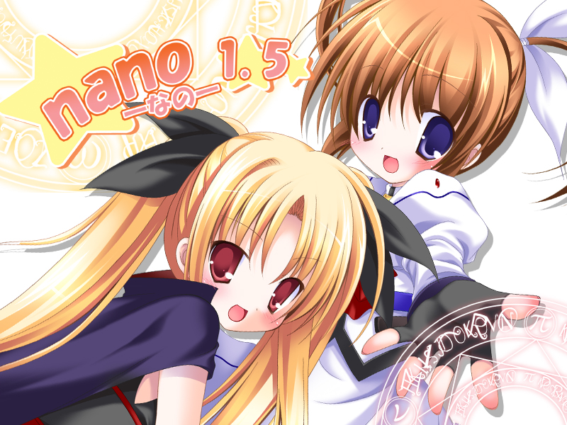 fate testarossa and takamachi nanoha (lyrical nanoha and 2 more)