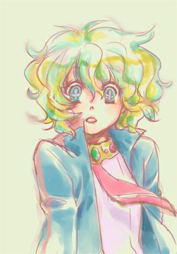 nia teppelin (tengen toppa gurren lagann) drawn by hoshino_hitsuki