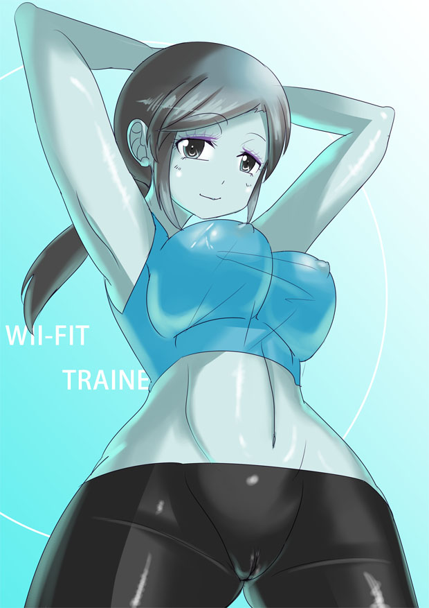 wii fit trainer (wii fit) drawn by yukihana_(awa)