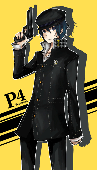 shirogane naoto (persona and 1 more) drawn by buzz_(moi)