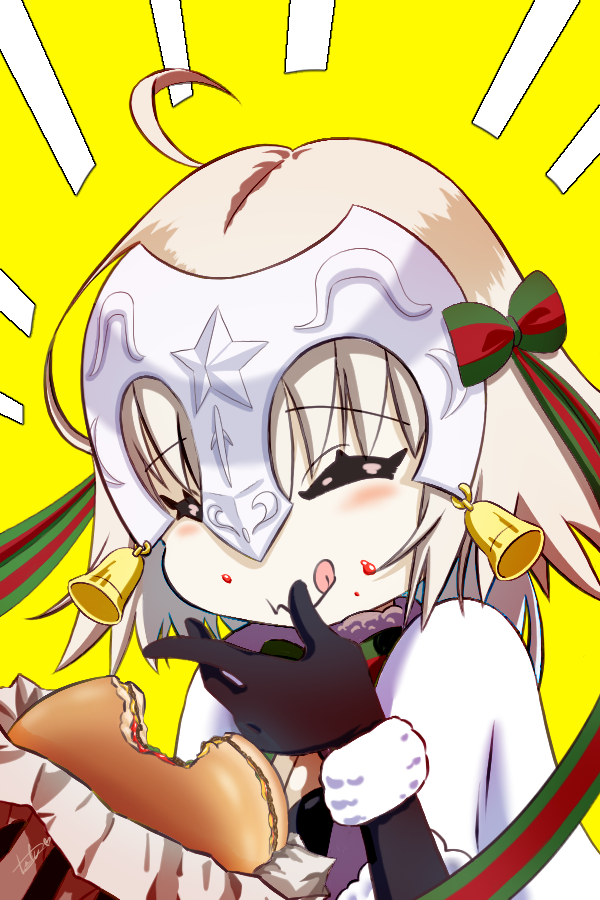 jeanne d'arc alter santa lily (fate and 2 more) drawn by sorafy