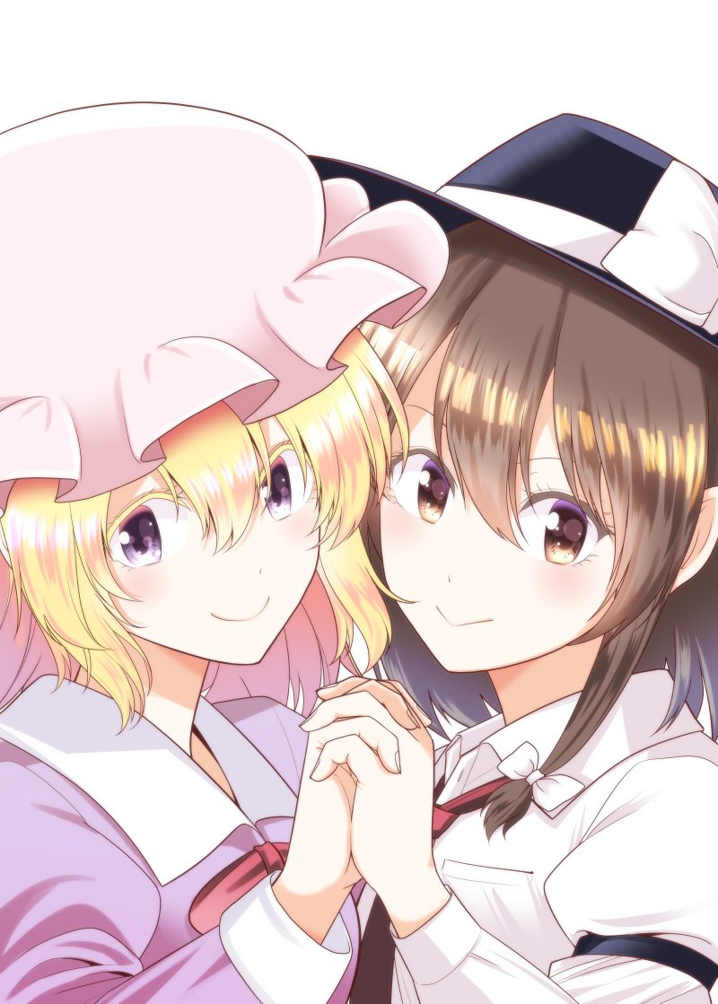 usami renko and maribel hearn (touhou) drawn by satou_yuuki