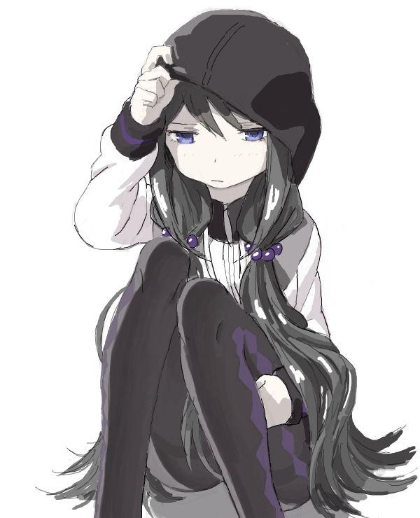 akemi homura (mahou shoujo madoka magica) drawn by nao-08
